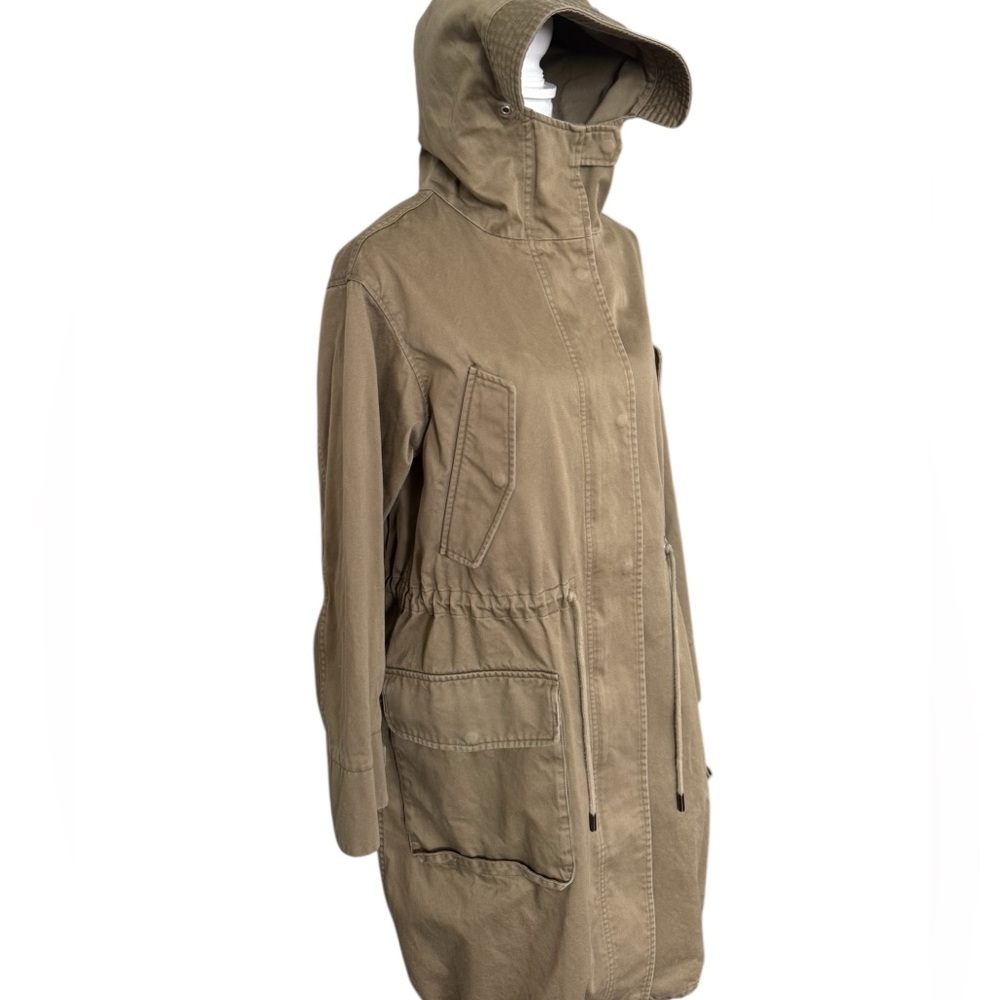 Marimekko Stella Olive Utility Parka Jacket with Hood (Runs Big) - Picture 3 of 13